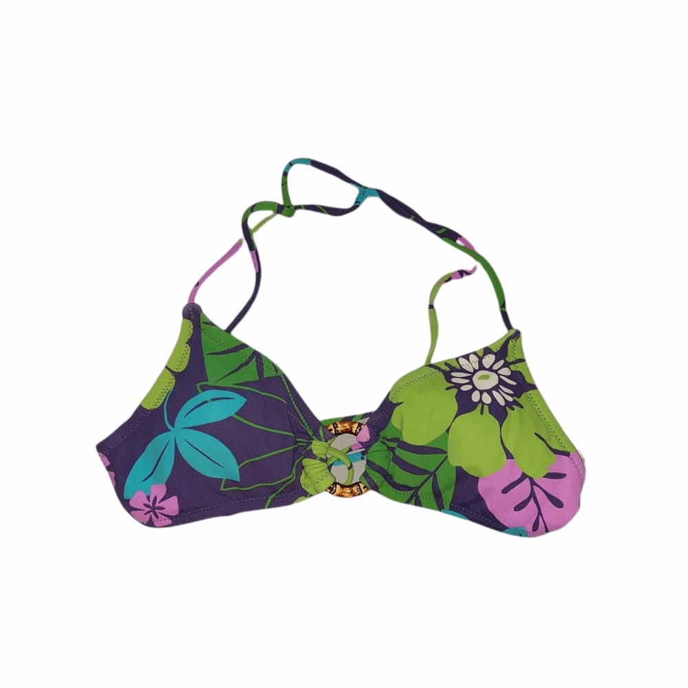 Aeropostale Floral Bikini Top